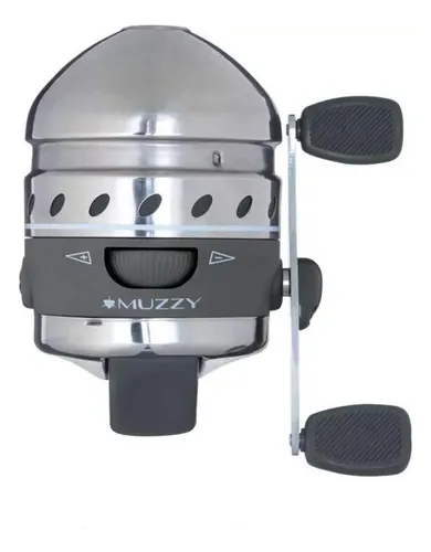 Carrete De Pesca Muzzy 1097 Xd, 150 M Línea Plateada