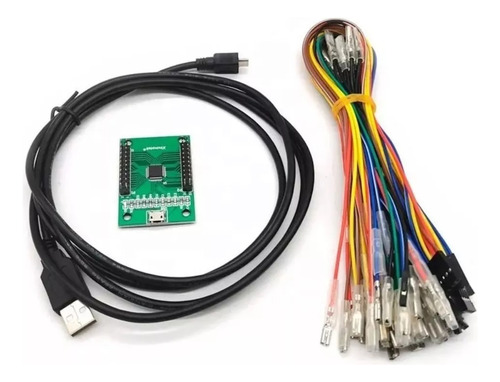 Pulsador Usb Arcade 2 Player Xinmotek-android,ps3,mac,rb Etc