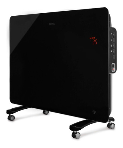 Imagen 2 de 5 de Calefactor Vitro Atma 1500w Bajo Consumo, Remoto + Display