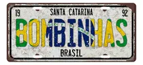 Comprar Cartel Chapa Patente Brasil Bombinhas