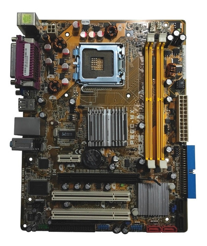 Kit Placa Mãe Asus P5gc-mx/1333 + Dual Core 3.06 + Ddr2 3gb