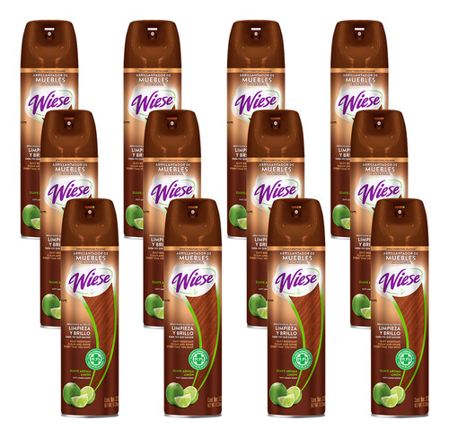 Abrillantador De Muebles Wiese Limón 323g Naeho30 12pz