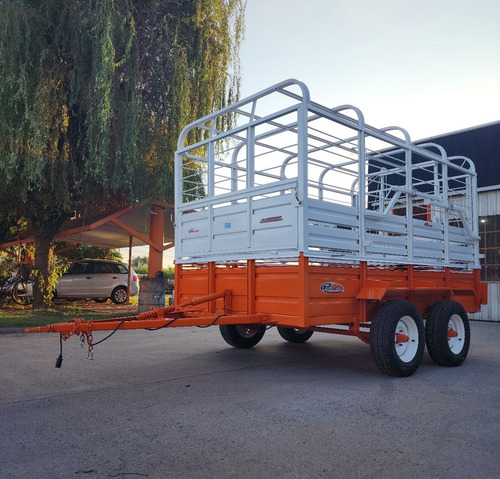 Acoplado Jaula 3.5 Mts Carro Vaquero Desmontable Caballos