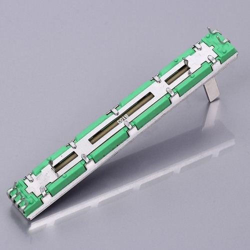 Potenciom De Doble Deslizamiento Recto B10k De 75 Mm, 20 Uni