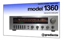 Comprar Manual Do Receiver Gradiente Model 1360 (edição Colorida)