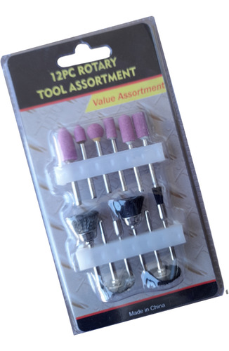 Kit Accesorios Rotativos Para Dremel O Minitorno 12pcs