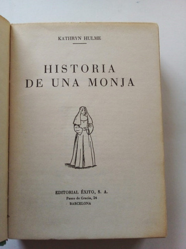 Historia De Una Monja - Hulme - Éxito 1960 - T D - U