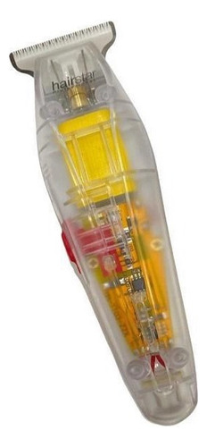 Maquininha Cortador Acabamento Barba Cabelo Transparente Top