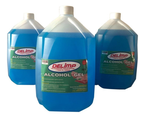 Alcohol Gel 70% Bidon 5l Envio Gratis