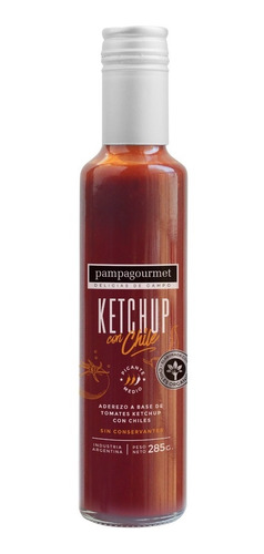 Salsa Para Carne Ketchup Picante Pampagourmet 1x300g