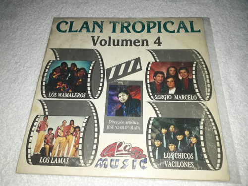 Disco De Vinilo Clan Tropical 4 Formatovinilo