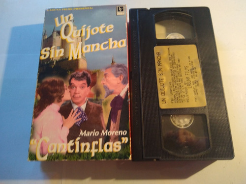 Pelicula Vhs Cantinflas Un Quijote Sin Mancha