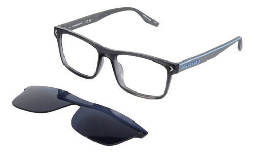 Lentes Otalmico Converse Cv5086 022 Gris Clip On