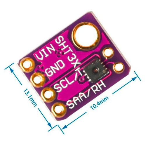 Sensor De Umidade E Temperatura I2c De Precisão Sht31 0316