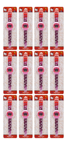 Reloj Digital Hello Kitty Manzanas Pack 12pz Bestway
