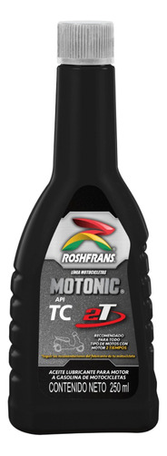 Aceite Para Moto 2 Tiempos Roshfrans Motonic 250ml