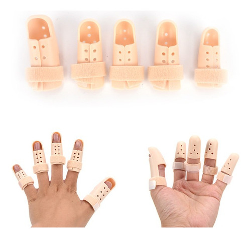 Ferulas Para Dedos De La Mano Corrector Soporte Ajustable 