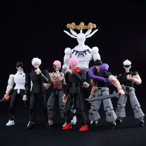 z Mahoraga Jujutsu Dummy 13 - Articulado Anime Completo