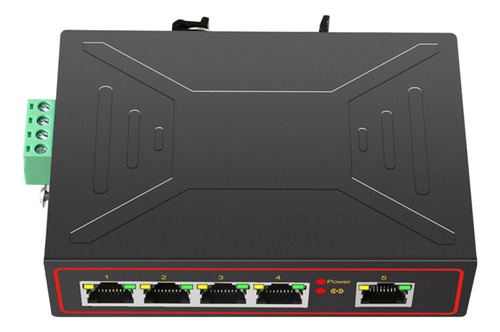 Conmutador Rj45 Con Divisor De Internet Plug And Play Rj45 H