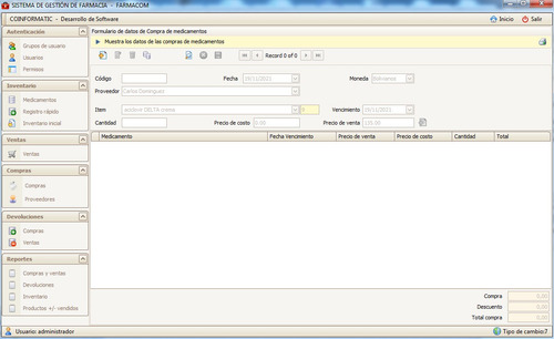 Imagen 4 de 8 de Sistema Para Inventario De Farmacia