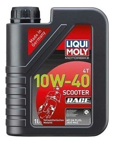 Liqui Moly Aceite Scooter 10w40 100% Sintetico Moto