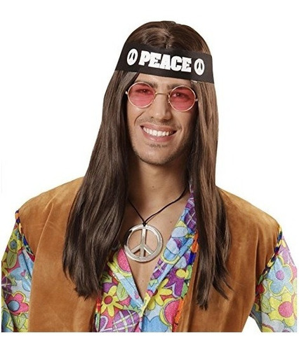 Hippie Kit  Con Lentes John Lennon  Cotillón Effa´s Party