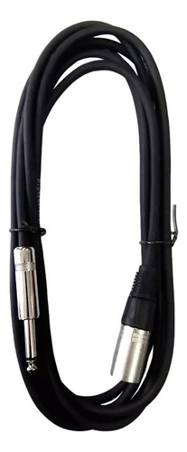 Cable Canon Macho A Plug Macho 6.5 Mm Mono De 3,6 Metros