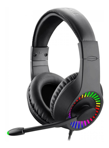 Headset Gamer T-dagger Caspian Usb Rgb Black - T-rgh211