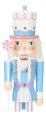 Adornos De Cascanueces, Colecciones De Figuras De Azul 25cm