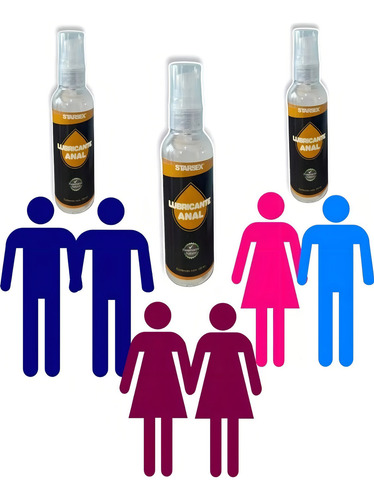 Starsex Anal 100ml Lubricante Dilatador Marca Stella Nera Con Discreto