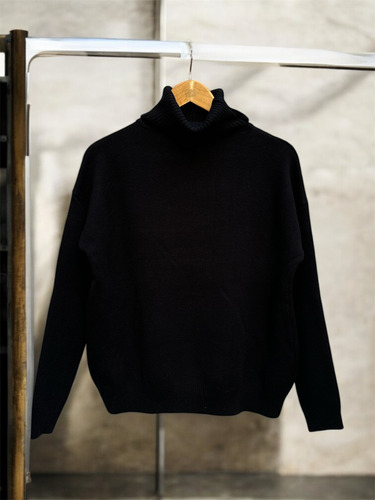 Sweater De Bremer Doble Hilo Con Puño Ancho. Laila. Sidney