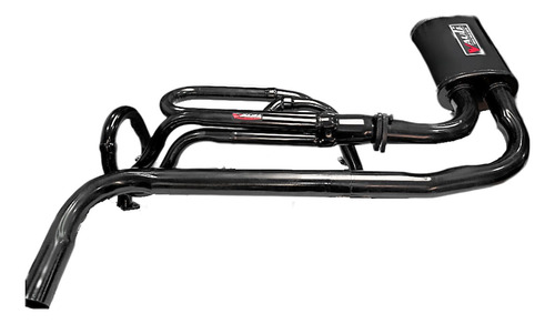 Escape Vauli Tipo A1 Header Con Curvas Vw Vocho Fuel Iny