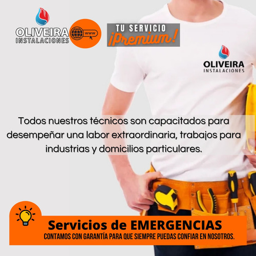 Imagen 2 de 6 de Plomero-gasista-electricista 1167999660