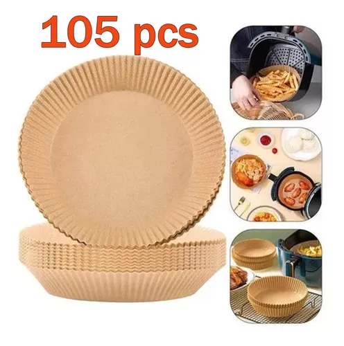 105pcs Air Fryer Disposable Paper Liner,disposable Fryer Paper