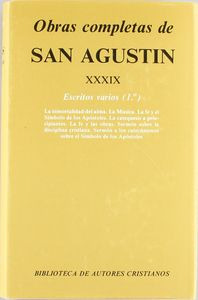 Obras Completas De San Agust¡n. Xxxix: ... (libro Original)