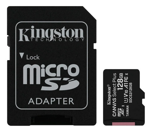 Memoria Micro Sdhc/sdxc Kingston Canvas 128gb Clase 10