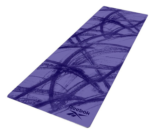 Colchoneta Yoga Reebok Mat 4mm Azul Camuflada 