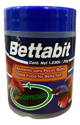 Alimento Para Peces Betta 35 Gr. Bettabit