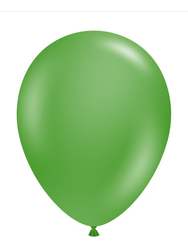 Tuftex Balloons Globos Premiun De Látex Green  R11