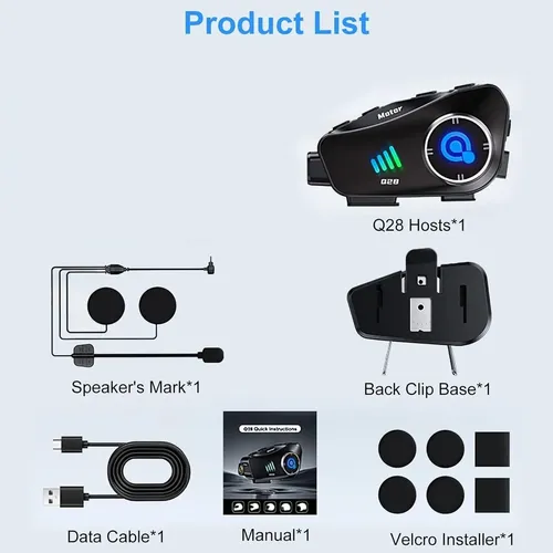 Fone Bluetooth Para Moto Com Câmera Hd