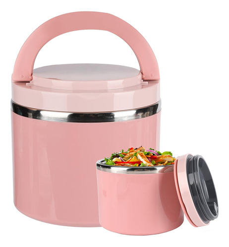 Termo De Comida,1000ml Termo De Sopa De, Caja Bento De Acero