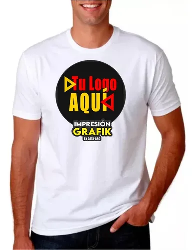 Remeras Estampadas Ponele Tu Logo Calidad Premium MercadoLibre