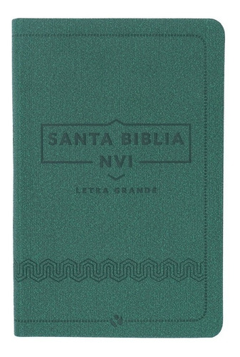 Biblia Nvi Nueva Versión Internacional Letra Grande Verde