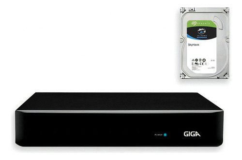 Dvr Giga Security 08 Canais Open Hd Lite 720p Com Hd 1 Tb