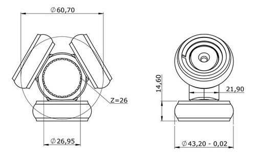 Triceta   Etma Fiat Strada 1.6 L 16v 2010-2015