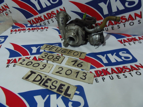 Turbo Peugeot 308 1.6 2009-2013 Diesel