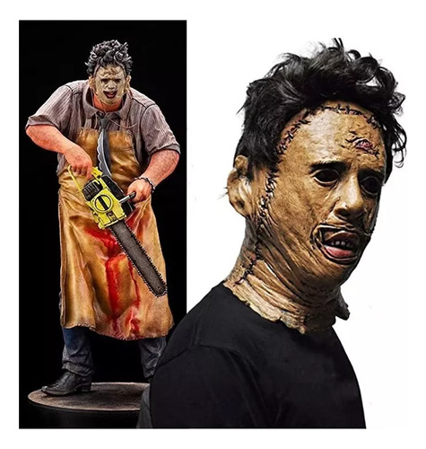 Máscara De Halloween En Texas Chainsaw Massacre