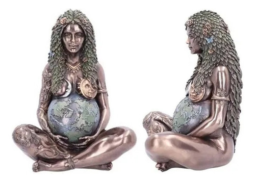 Escultura De La Diosa De La Tierra, Gaia, Madre Tierra, 2 Un