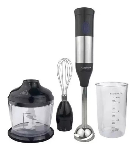 Imagen 1 de 2 de Minipimer Batidora De Mano Mixer Licuadora Kit Winco W09