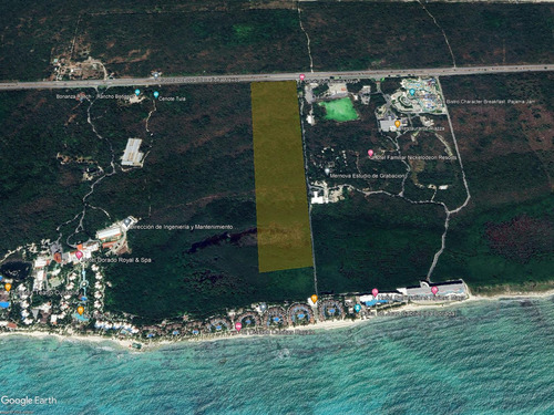 Terreno De 18 Ha En La Riviera Maya, 200 Metros Sobre La Carretera